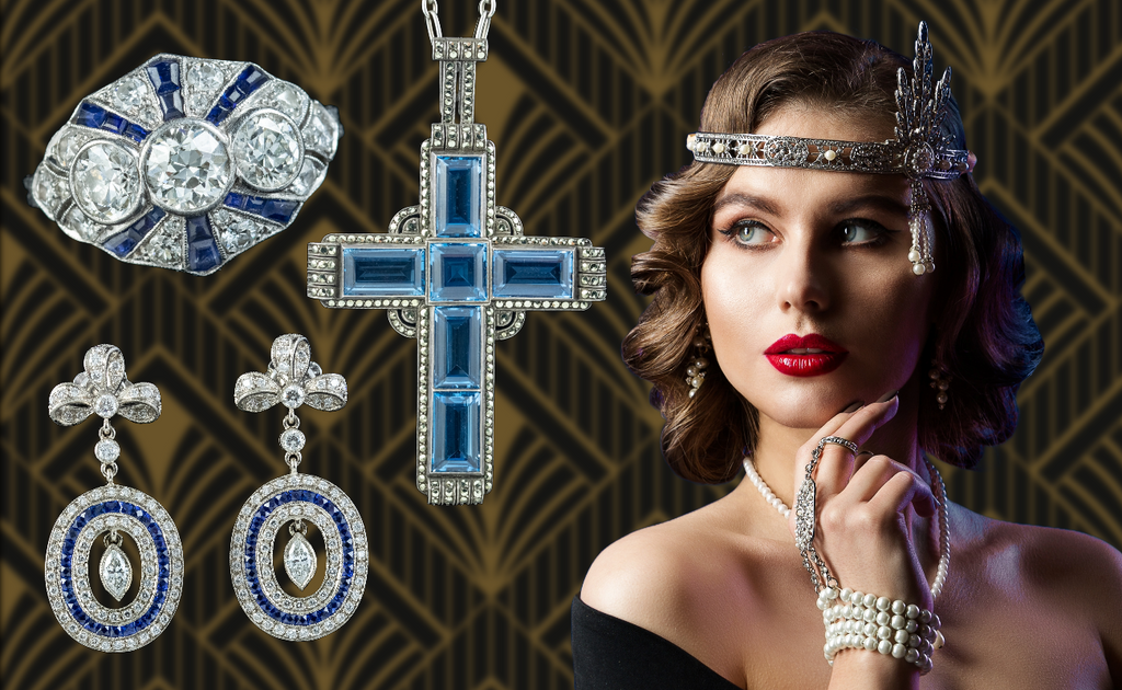 Art deco jewellery discount