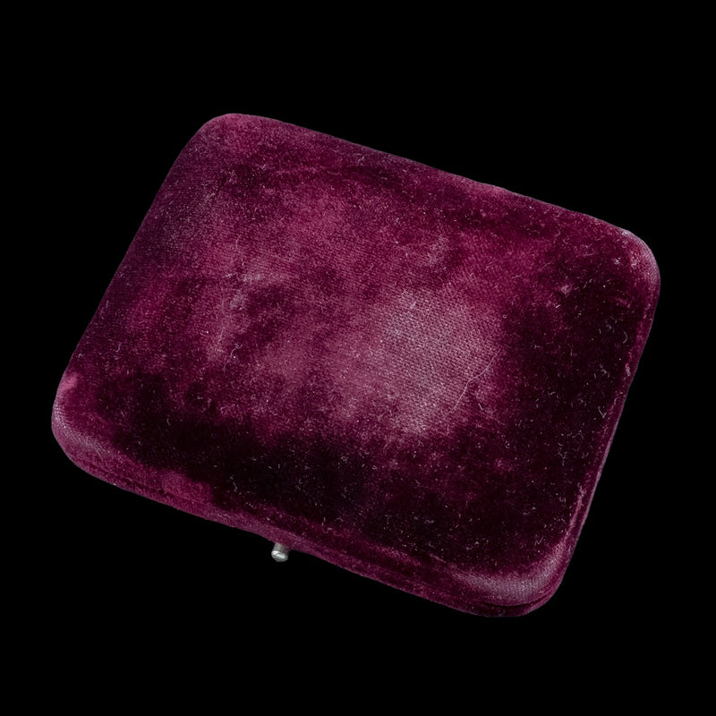 Antique Victorian Opal Diamond Necklace Crescent Moon 18ct Gold With Box