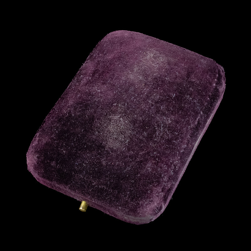 Antique Victorian Pearl Diamond Cross Pendant 18ct Gold With Box