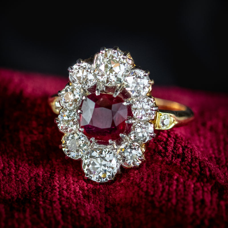 Buy Victorian Revival Faux Ruby Ring 10K Gold circa 1930's Online | Arnold  Jewelers