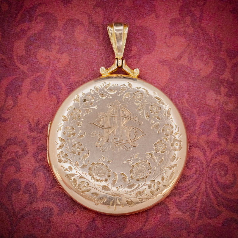 Edwardian locket top