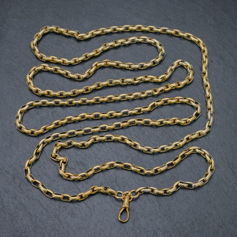 Silver antique chain top