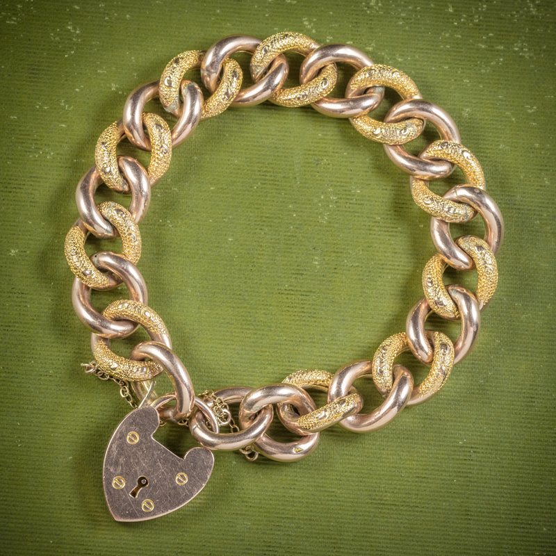 9ct Gold Curb Bracelet – H&T
