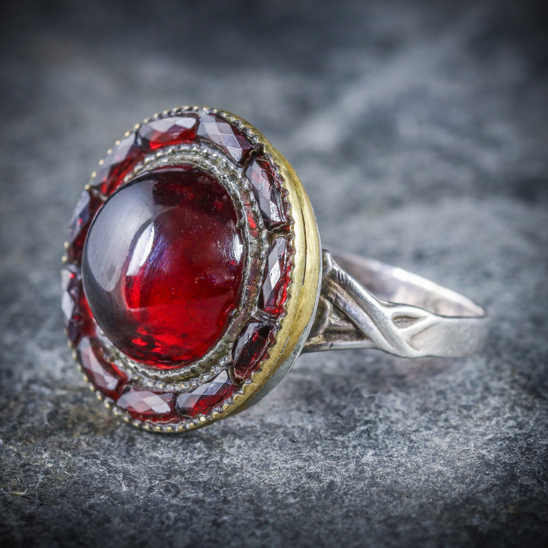 Antique garnet jewellery outlet