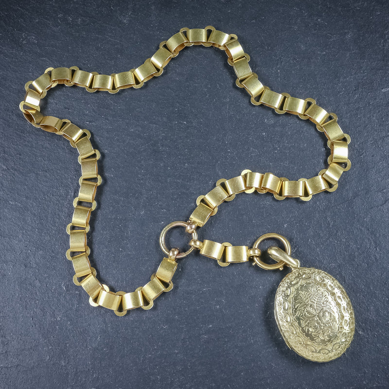 Victorian locket clearance necklace
