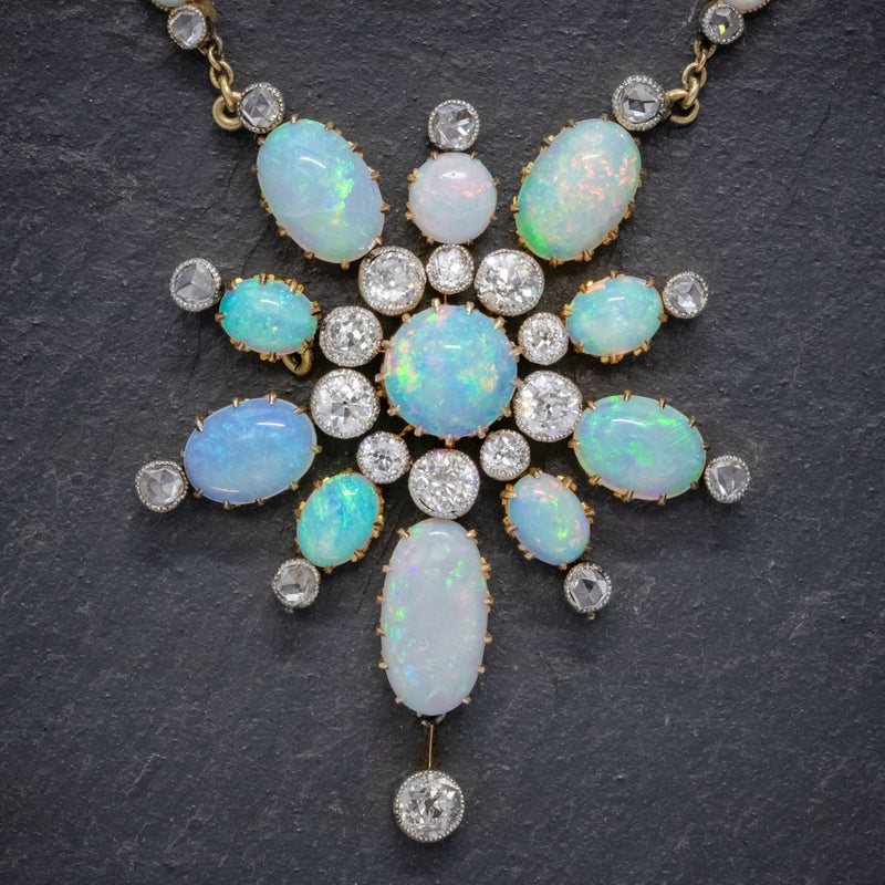 Opal solitaire necklace hot sale