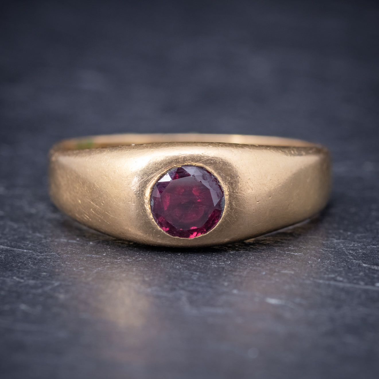 Antique Victorian Ruby Ring 18ct Gold 0.60ct Ruby Circa 1900 – Antique ...