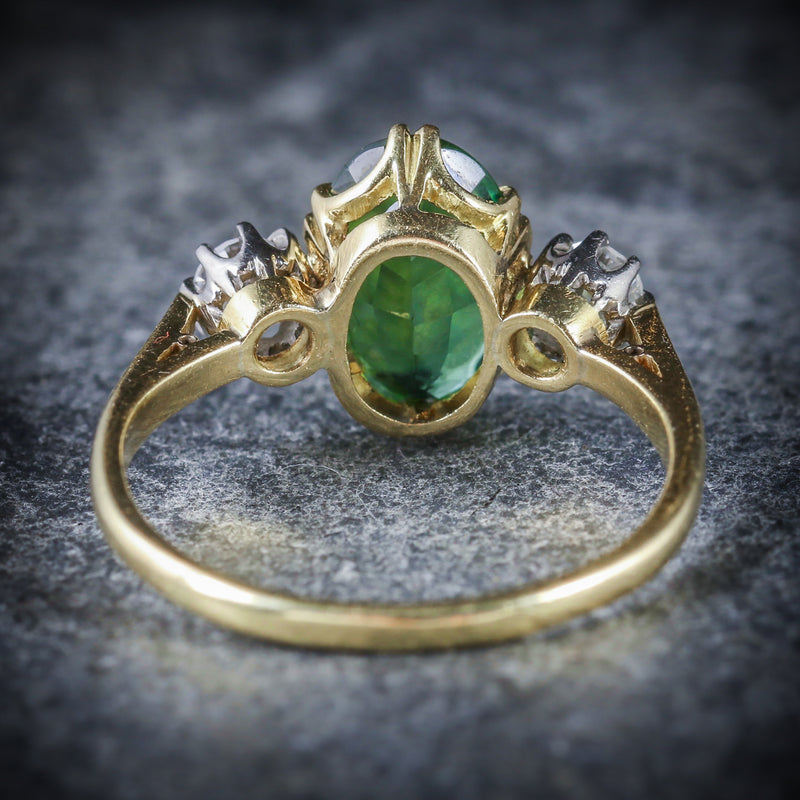 Vintage new arrivals green ring