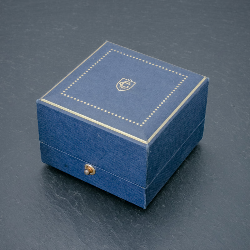 AQUAMARINE DIAMOND CLUSTER RING 18CT GOLD 5.50CT AQUAMARINE CASSANDRA GOAD BOXED BOX