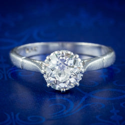 Antique solitaire hotsell ring