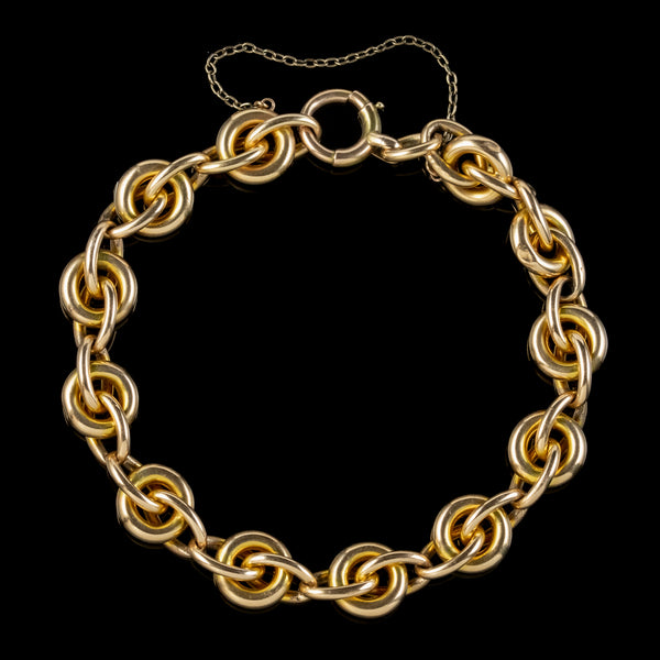 Antique Victorian Bracelet 15ct Gold Circa 1890