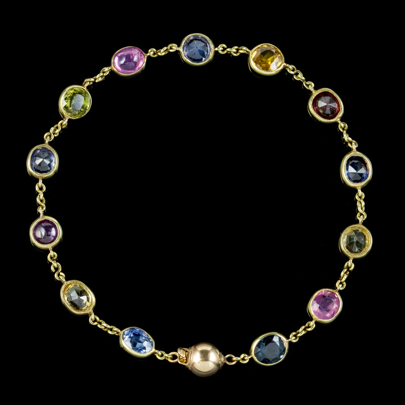 Effy Mosaic 14K Yellow Gold Multi Gemstone Bracelet – effyjewelry.com