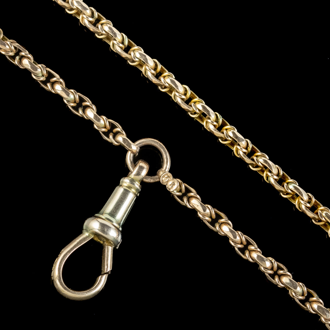 Antique Victorian Guard Chain 9ct Gold Antique Jewellery Online