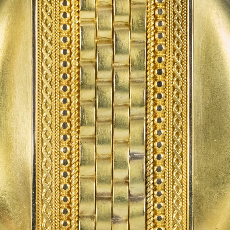 Antique Victorian Locket 15ct Gold Circa 1880