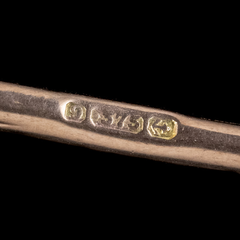 Art Deco 9ct Rose Gold Albert Chain With Medallion Dated 1930