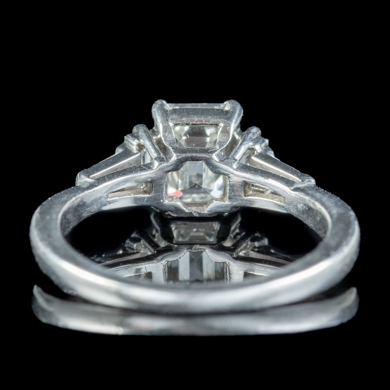 Art Deco Style Diamond Ring 1.50ct Of Diamond