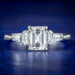 Art Deco Style Diamond Ring 1.50ct Of Diamond