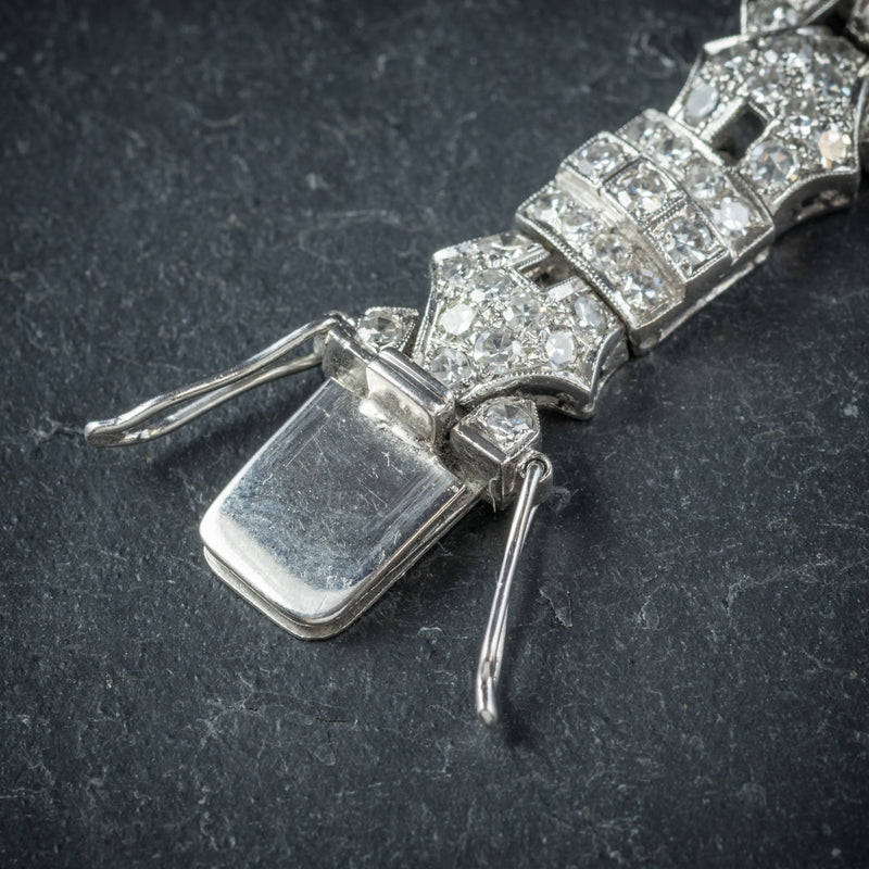  Diamond Bracelet Platinum 0.60ct Diamond clasp