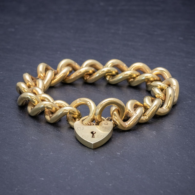 9ct Yellow Gold Patterned & Plain Belcher Bracelet | Ramsdens Jewellery