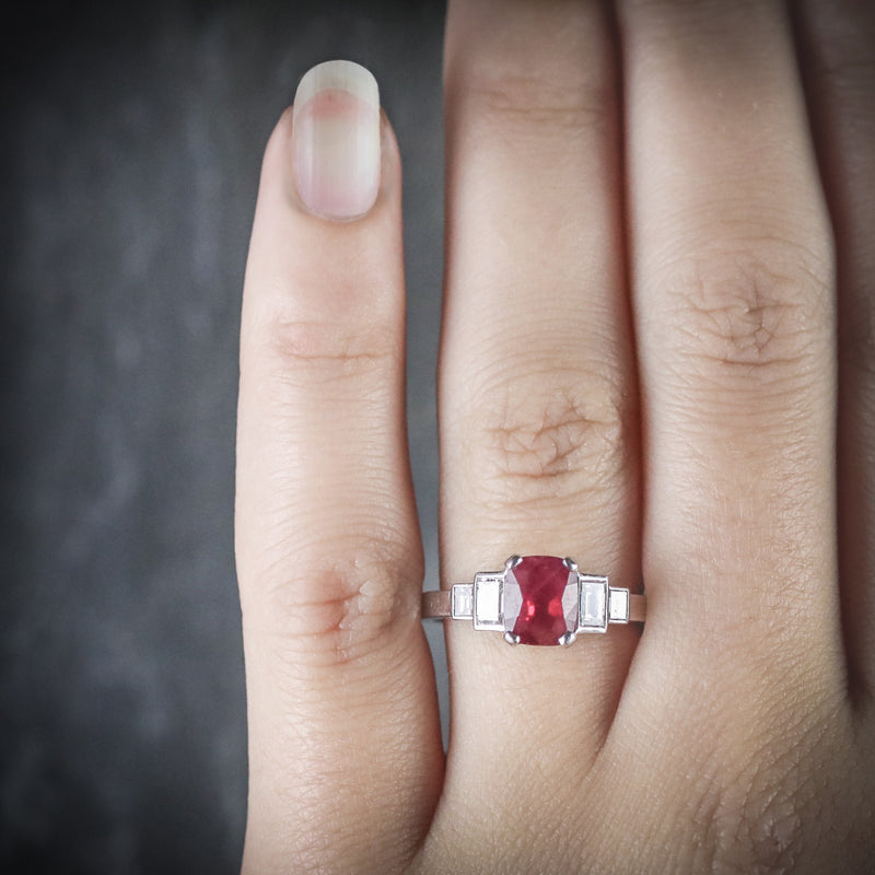 14k Victorian Genuine Ruby Ring – FERKOS FJ