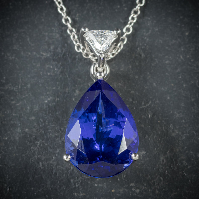Aaa tanzanite pendant hot sale