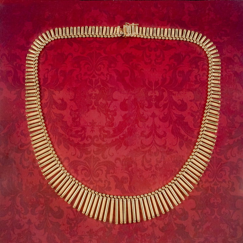 9ct gold store cleopatra necklace
