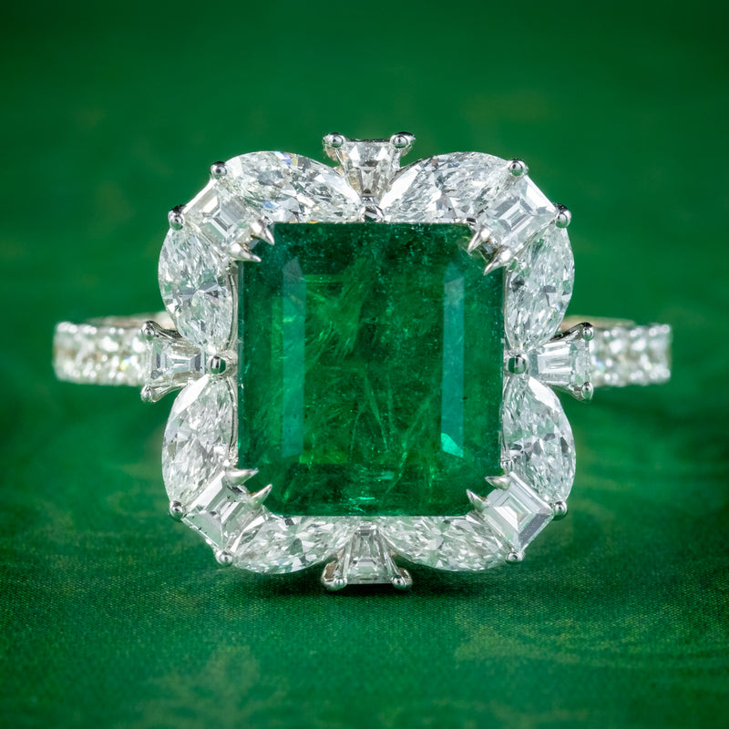 Antique best sale emerald rings