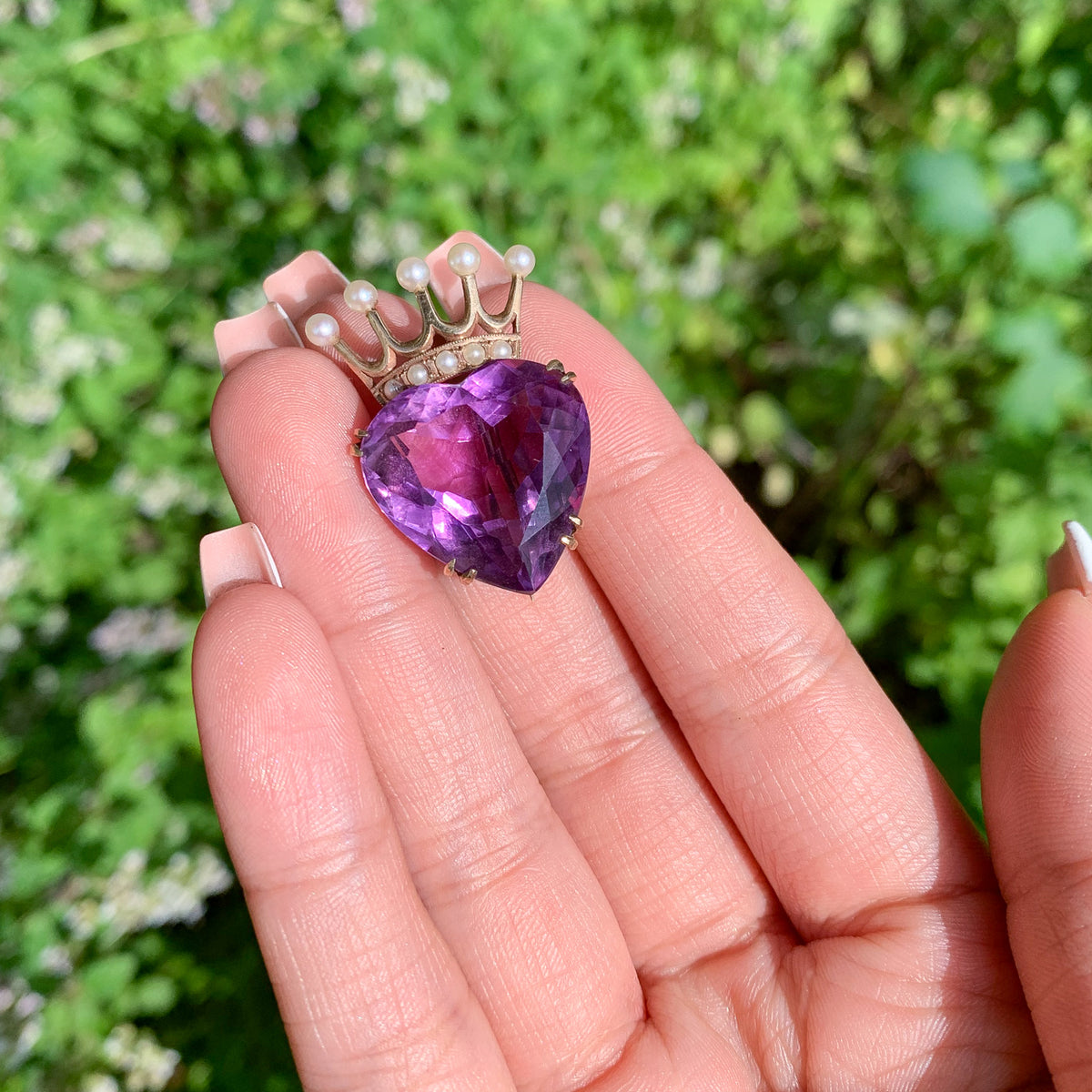 3390ヴィンテージ☆英国/MIRACLE/Luckenbooth/ブローチ 3390ヴィンテージ☆英国/MIRACLE/Luckenbooth/ブローチ