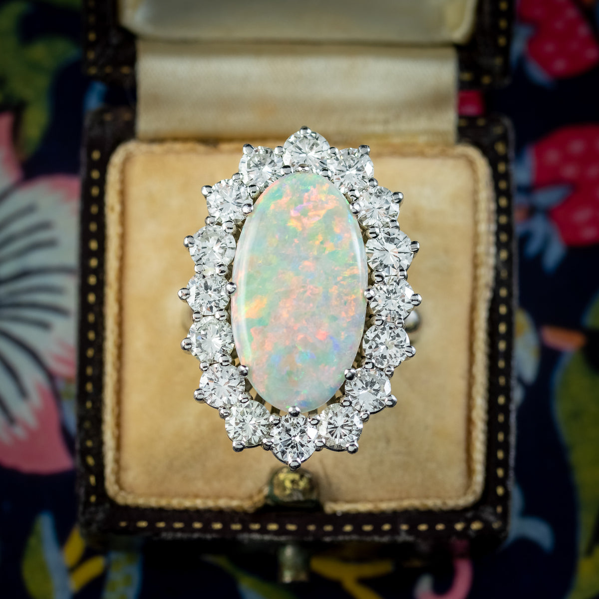 Opal cocktail ring clearance