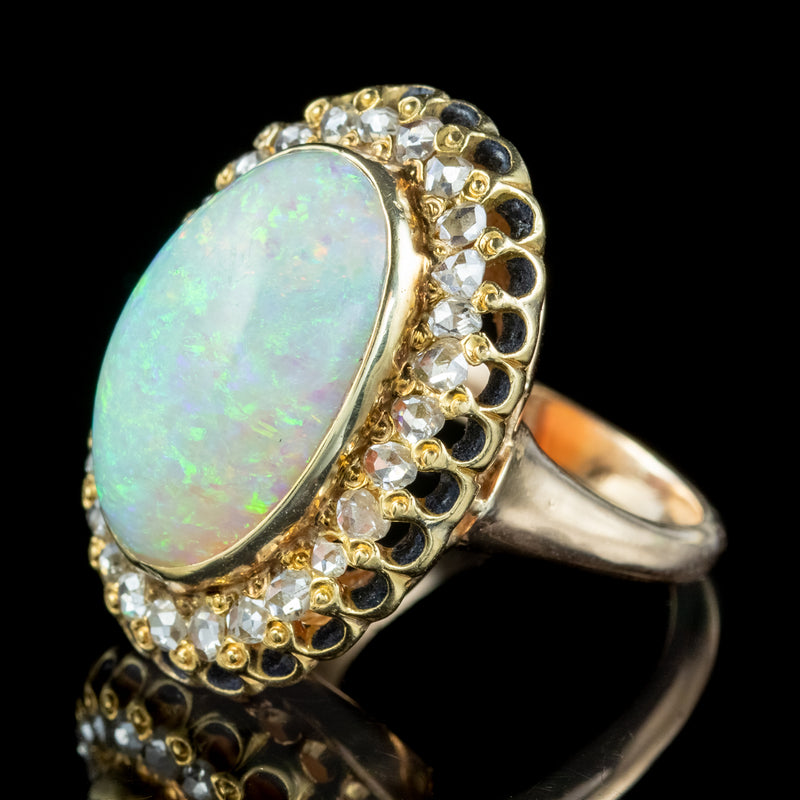 Opal cocktail ring hotsell