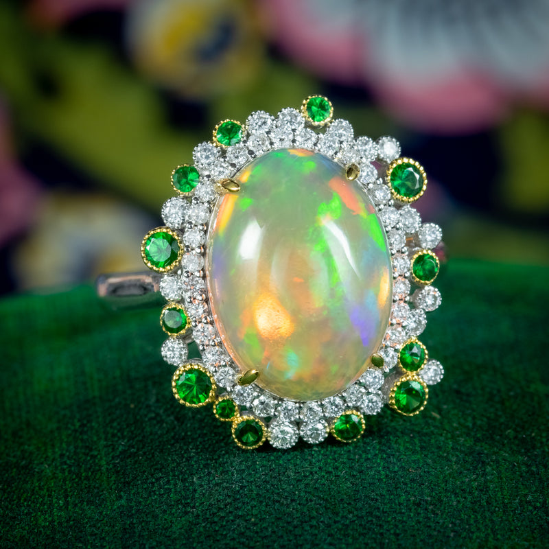 Garnet and clearance opal jewelry